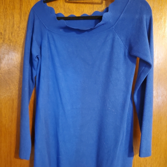 Cobalt blue long sleeve shirt - Picture 5 of 13